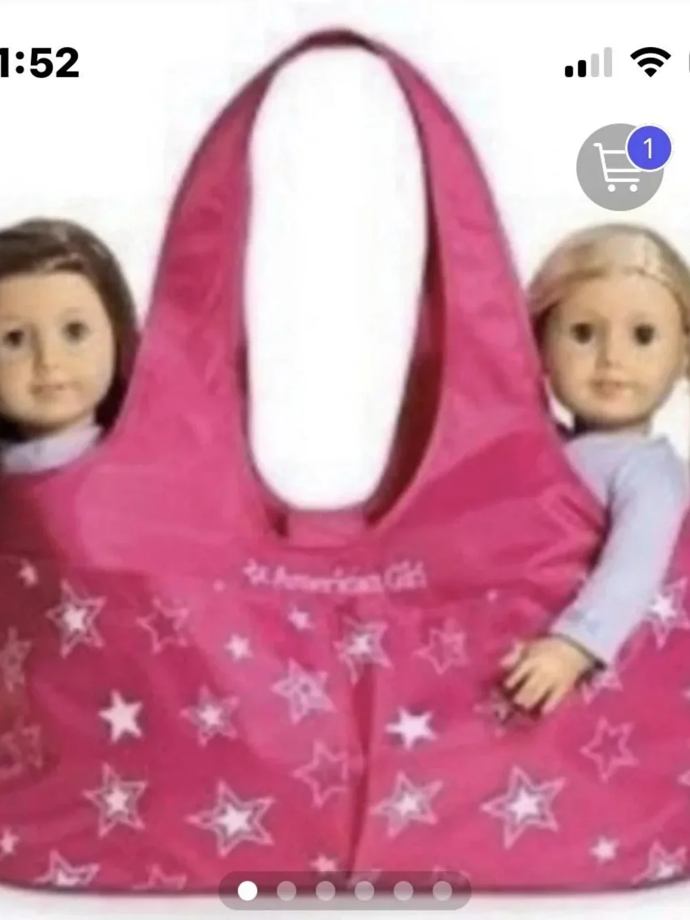 American Girl - Starry Two Doll Tote Bag - Picture 1 of 4